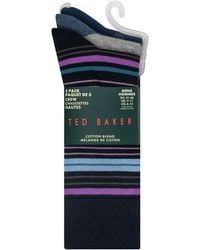 Ted Baker - Formal Crew Socks - Lyst