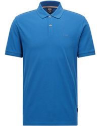 BOSS - Pallas Polo Iconic Logo Embroidered Shirt - Lyst