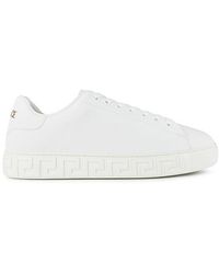 Versace - Greca Low Top Trainers - Lyst