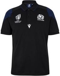 MACRON - Scotland Rugby Travel Polo Shirt 2023 2024 Adults - Lyst