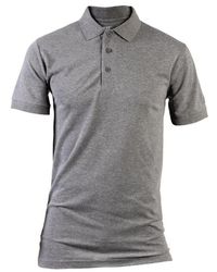 Caterpillar - Essentials Cotton Short-Sleeve Slim-Fit Polo Shirt - Lyst