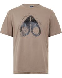 Moose Knuckles - Icebreak Cotton T-Shirt - Lyst