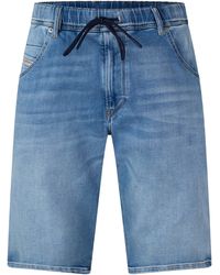 DIESEL - D-Krooshort-T Denim Shorts - Lyst