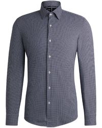 BOSS - P Hank Kent Long Sleeve Oxford Shirt - Lyst