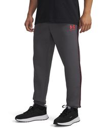 Under Armour - Icon Taping Closed Hem Fleece Joggers - Lyst