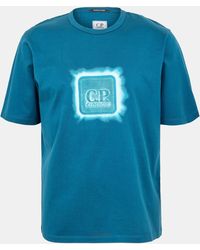 CP COMPANY METROPOLIS - Front Logo T-Shirt - Lyst