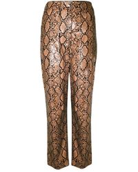 Amy Lynn - Snkskn V Trainer Straight Leg Trousers - Lyst