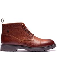 Base London - Mercer Toe Cap Boot - Lyst