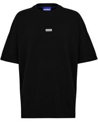 HUGO - Printed Logo Back T-Shirt With Mcmxciii Text - Lyst