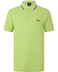 BOSS - Paddy Polo Shirt With Contrast Tipping - Lyst