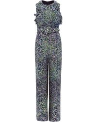 Phase Eight - Maggie Ditsy Ruffle Jumpsuit - Lyst