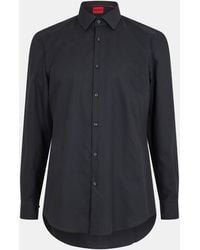HUGO - Kenno Long Sleeve Oxford Shirt - Lyst