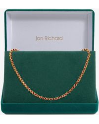 Jon Richard - 14K Plated Cz Tennis Necklace - Lyst