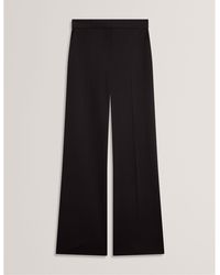 Ted Baker - High-Waist Flared Trousers - Lyst