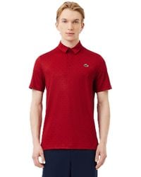Lacoste - Short-Sleeve Performance Polo Shirt - Lyst