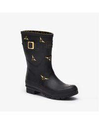 Joules - Mid Height Bee Print Wellies - Lyst