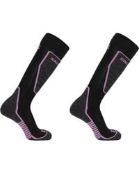 Salomon - Access 2 Pack Ski Socks - Lyst