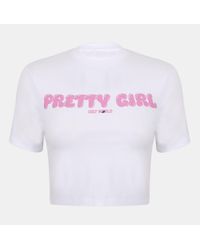 PRETTY BOY UGLY WORLD - Cotton Short Sleeve Slim Fit Baby Tee - Lyst