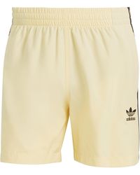 adidas Originals - Adicolor 3-Stripes Swim Shorts - Lyst