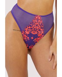 Playful Promises - Ada Blossom & Neon High Waist Thong - Lyst