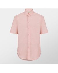 Givenchy - Monogram Short Sleeve Plain Shirt - Lyst