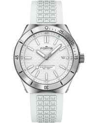 Fortis - Marinemaster Automatic Stainless Steel 300M Water Resistant Auto Analogue Watch - Lyst