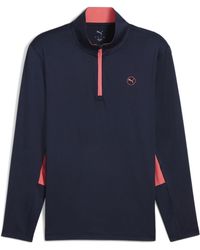PUMA - Pure Quarter-Zip Pullover Jumper - Lyst
