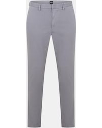 BOSS - Kaito3 Straight Leg Trousers - Lyst
