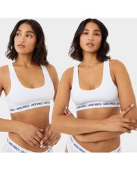 Jack Wills - Jw Dibsdall Multipack Bralette 2 Pack - Lyst