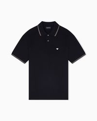 Emporio Armani - Short Sleeve Polo Shirt - Lyst