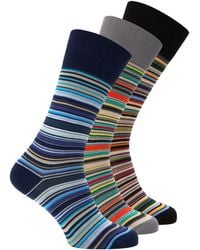 Paul Smith - 3-Pack Crew Socks - Lyst