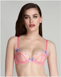 Agent Provocateur - Lorna Plunge Underwired Bra - Lyst