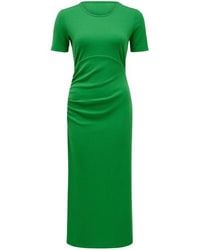 Forever New - Elle Ruched Jersey Midi Dress - Lyst