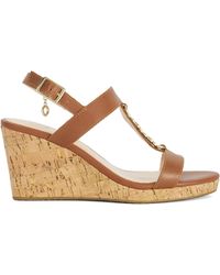 Dune - Kasslie Wedge Heeled Sandals - Lyst