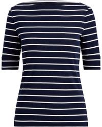 Ralph Lauren - Striped Knit Top - Lyst