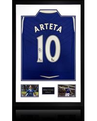 The Fan Cave - Mikel Arteta Signed Everton Shirt Premium Frame - Lyst
