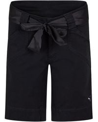 PUMA - Tie Belt Bermuda Shorts - Lyst