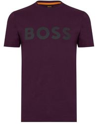 BOSS - Thinking 1 Logo T Shirt - Lyst
