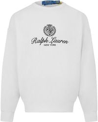 Polo Ralph Lauren - Polo Crest Crw Sweat Sn64 - Lyst