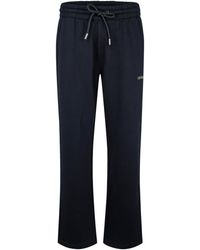 Off-White c/o Virgil Abloh - Bolt Arrow Open-Hem Cotton Joggers - Lyst