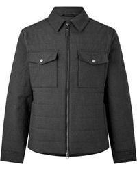 GANT - Ins Flnnl Jkt Sn64 - Lyst