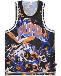 PUMA - Performance Basketball Jersey - Lyst