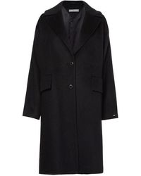 Tommy Hilfiger - Wool Blend Sb Relaxed Coat - Lyst