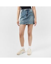 Guess - Carpenter Jean Skirt - Lyst