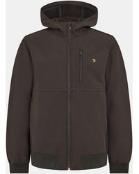 Farah - Rudd Softshell Windproof Windbreaker - Lyst
