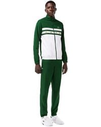 Lacoste - Logo Stripe Performance Tracksuit - Lyst