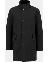 Barbour - Winter Powell Waterproof Long Sleeve Long Puffer Jacket - Lyst