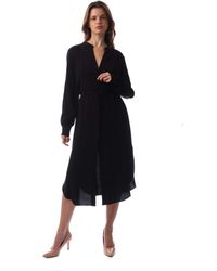 BOSS - Dibanorah Wrap Dress - Lyst