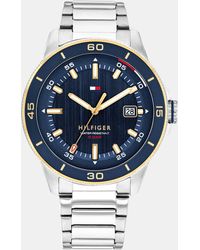 Tommy Hilfiger - Remy Stainless Steel Analogue Quartz Watch - Lyst