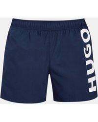 HUGO - Boss Abas Swim Shorts - Lyst